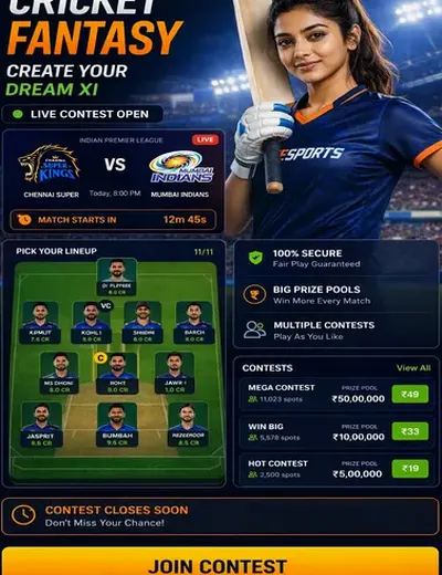 Rummyludo (rummy ludo com) fantasy cricket & matchday visual 3